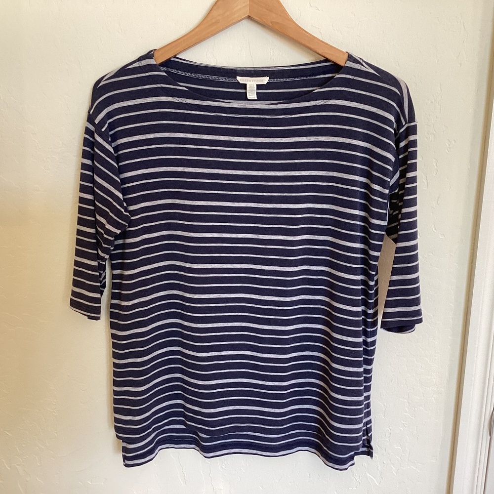 Eileen Fisher 3/4 Sleeve Tee